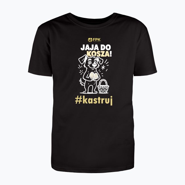 Męska koszulka Jaja do kosza!