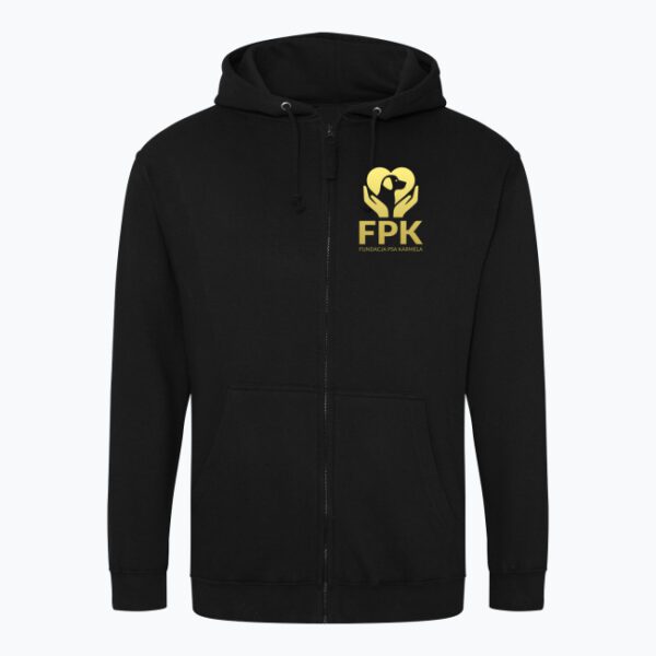 Bluza unisex FPK z kapturem i zamkiem