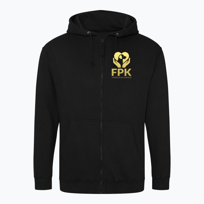 Bluza unisex FPK z kapturem i zamkiem