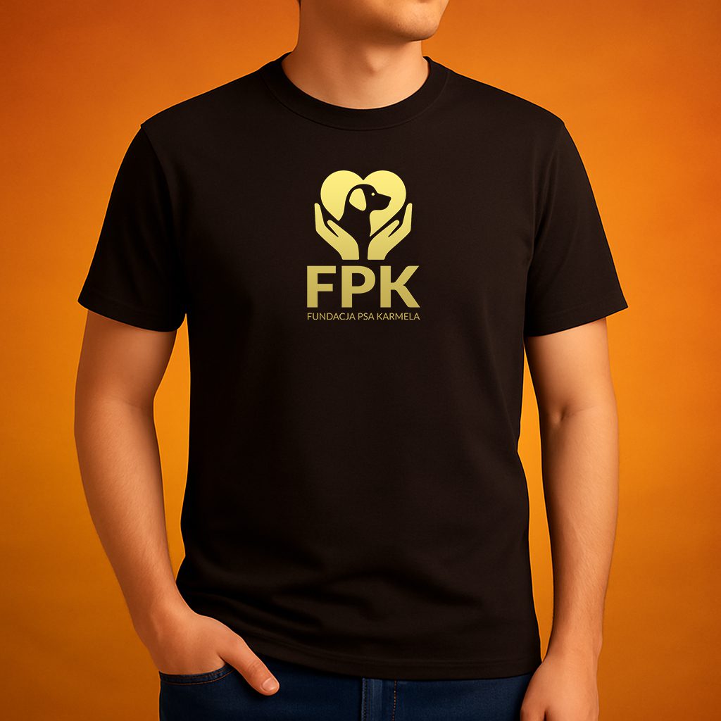 Męska koszulka FPK czarna