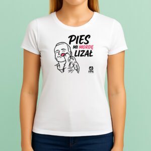 Damska koszulka Pies mi mordę lizał