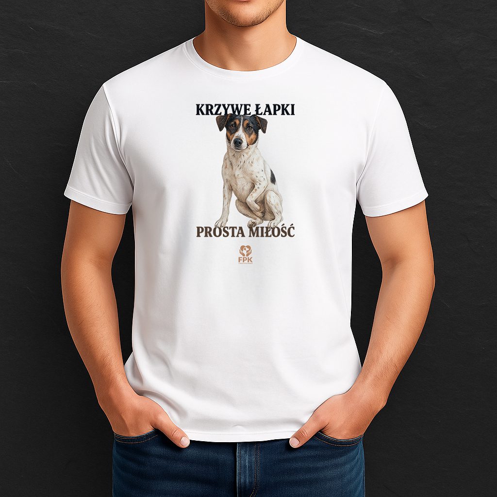 Męska koszulka Krzywe Łapki